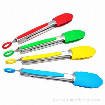 9-inch Silicone Food Tong with FDA, LFGB, SGS Audited Factory